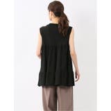 ティアード ノースリ ニットプルオーバー | TAKA-Q WOMEN | 詳細画像12