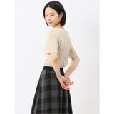 快適機能 ワイドリブ クルーネック 半袖ニット | TAKA-Q WOMEN | 詳細画像26