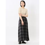 快適機能 ワイドリブ クルーネック 半袖ニット | TAKA-Q WOMEN | 詳細画像29