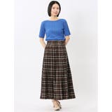 快適機能 ワイドリブ クルーネック 半袖ニット | TAKA-Q WOMEN | 詳細画像41