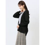 ラメシアー カーディガン | TAKA-Q WOMEN | 詳細画像13