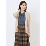 33ベージュ | ラメシアー カーディガン | TAKA-Q WOMEN