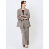 7分袖ジョーゼット リブニットプルオーバー | TAKA-Q WOMEN | 詳細画像33