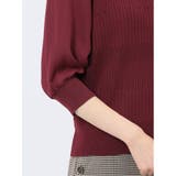 7分袖ジョーゼット リブニットプルオーバー | TAKA-Q WOMEN | 詳細画像38