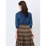 7分袖ジョーゼット リブニットプルオーバー | TAKA-Q WOMEN | 詳細画像51