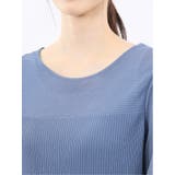 ハンドウォッシャブル 袖チュール ニットプルオーバー | TAKA-Q WOMEN | 詳細画像27 