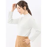 ハンドウォッシャブル ラメリブ ハイネック ニットプルオーバー | TAKA-Q WOMEN | 詳細画像2 