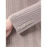 ハンドウォッシャブル ラメリブ ハイネック ニットプルオーバー | TAKA-Q WOMEN | 詳細画像40 