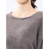 ハンドウォッシャブル フェザー クルーニットプルオーバー | TAKA-Q WOMEN | 詳細画像18 