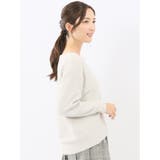 ハンドウォッシャブル フェザー クルーニットプルオーバー | TAKA-Q WOMEN | 詳細画像4 