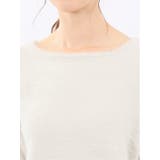 ハンドウォッシャブル フェザー クルーニットプルオーバー | TAKA-Q WOMEN | 詳細画像9 