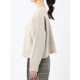 ウォッシャブル 前後2WAY ニットプルオーバー | TAKA-Q WOMEN | 詳細画像7 