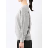 ハンドウォッシャブル センターハギ Vネック ニットプルオーバー | TAKA-Q WOMEN | 詳細画像16 