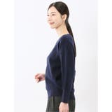 ハンドウォッシャブル センターハギ Vネック ニットプルオーバー | TAKA-Q WOMEN | 詳細画像47 