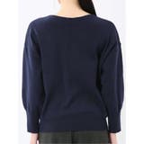 ハンドウォッシャブル センターハギ Vネック ニットプルオーバー | TAKA-Q WOMEN | 詳細画像53 