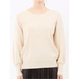 ハンドウォッシャブル センターハギ Vネック ニットプルオーバー | TAKA-Q WOMEN | 詳細画像6 