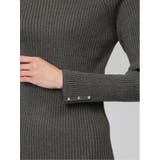 ラメリブニット ハイネックプルオーバー | TAKA-Q WOMEN | 詳細画像30