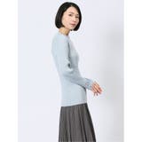 ラメリブニット ハイネックプルオーバー | TAKA-Q WOMEN | 詳細画像24 
