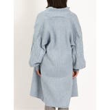 ウール混ミックスヤーン ゆるニットコート | TAKA-Q WOMEN | 詳細画像18