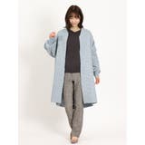 ウール混ミックスヤーン ゆるニットコート | TAKA-Q WOMEN | 詳細画像21