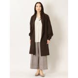 ウール混ミックスヤーン ゆるニットコート | TAKA-Q WOMEN | 詳細画像31
