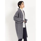 ウール混ミックスヤーン ゆるニットコート | TAKA-Q WOMEN | 詳細画像4