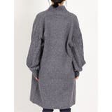 ウール混ミックスヤーン ゆるニットコート | TAKA-Q WOMEN | 詳細画像7