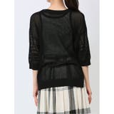 ハンチ/HUNCH 麻タッチ クロシェ風ニット | TAKA-Q WOMEN | 詳細画像10 