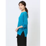 ハンチ/HUNCH 麻タッチ クロシェ風ニット | TAKA-Q WOMEN | 詳細画像28 