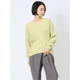 ハンチ/HUNCH やわもちヤーン ドロップショルダーニット | TAKA-Q WOMEN | 詳細画像1