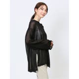 ハンチ/HUNCH 無地 オーバーサイズ シアーニット | TAKA-Q WOMEN | 詳細画像29 