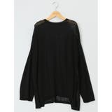 ハンチ/HUNCH 無地 オーバーサイズ シアーニット | TAKA-Q WOMEN | 詳細画像36 