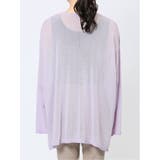 ハンチ/HUNCH 無地 オーバーサイズ シアーニット | TAKA-Q WOMEN | 詳細画像7 