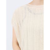 ハンチ/HUNCH 前後2WAY フリンジ ニットベスト | TAKA-Q WOMEN | 詳細画像10 