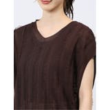 ハンチ/HUNCH 前後2WAY フリンジ ニットベスト | TAKA-Q WOMEN | 詳細画像28 