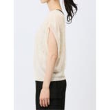 ハンチ/HUNCH 前後2WAY フリンジ ニットベスト | TAKA-Q WOMEN | 詳細画像7 