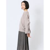 ハンチ/HUNCH やわもちヤーン キーネックニット | TAKA-Q WOMEN | 詳細画像2