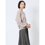 ハンチ/HUNCH やわもちヤーン キーネックニット | TAKA-Q WOMEN | 詳細画像4