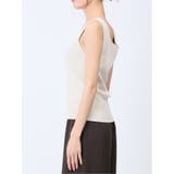 ハンチ/HUNCH 前後2WAY ニットタンクトップ | TAKA-Q WOMEN | 詳細画像6 