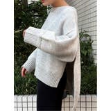 DRAW(ドロー） / サイドスリットニットトップス | TAKA-Q WOMEN | 詳細画像6 