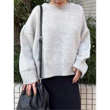 04グレー | DRAW(ドロー） / サイドスリットニットトップス | TAKA-Q WOMEN