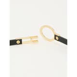 リングフック スライドベルト | TAKA-Q WOMEN | 詳細画像3