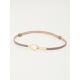 33ベージュ | リングフック スライドベルト | TAKA-Q WOMEN