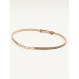 33ベージュ | パール付 スライドベルト | TAKA-Q WOMEN