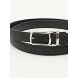 Oバックル アジャストフリー ダイヤ柄ベルト | TAKA-Q WOMEN | 詳細画像2 