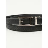 Ｈバックル アジャストフリー アーガイル柄ベルト | TAKA-Q WOMEN | 詳細画像2 