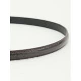 リザード型押し ナローベルト | TAKA-Q WOMEN | 詳細画像10