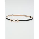 05黒 | ビットバックル スライドベルト | TAKA-Q WOMEN