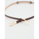 ビットバックル スライドベルト | TAKA-Q WOMEN | 詳細画像6