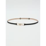 05黒 | ビットバックル スライドベルト | TAKA-Q WOMEN